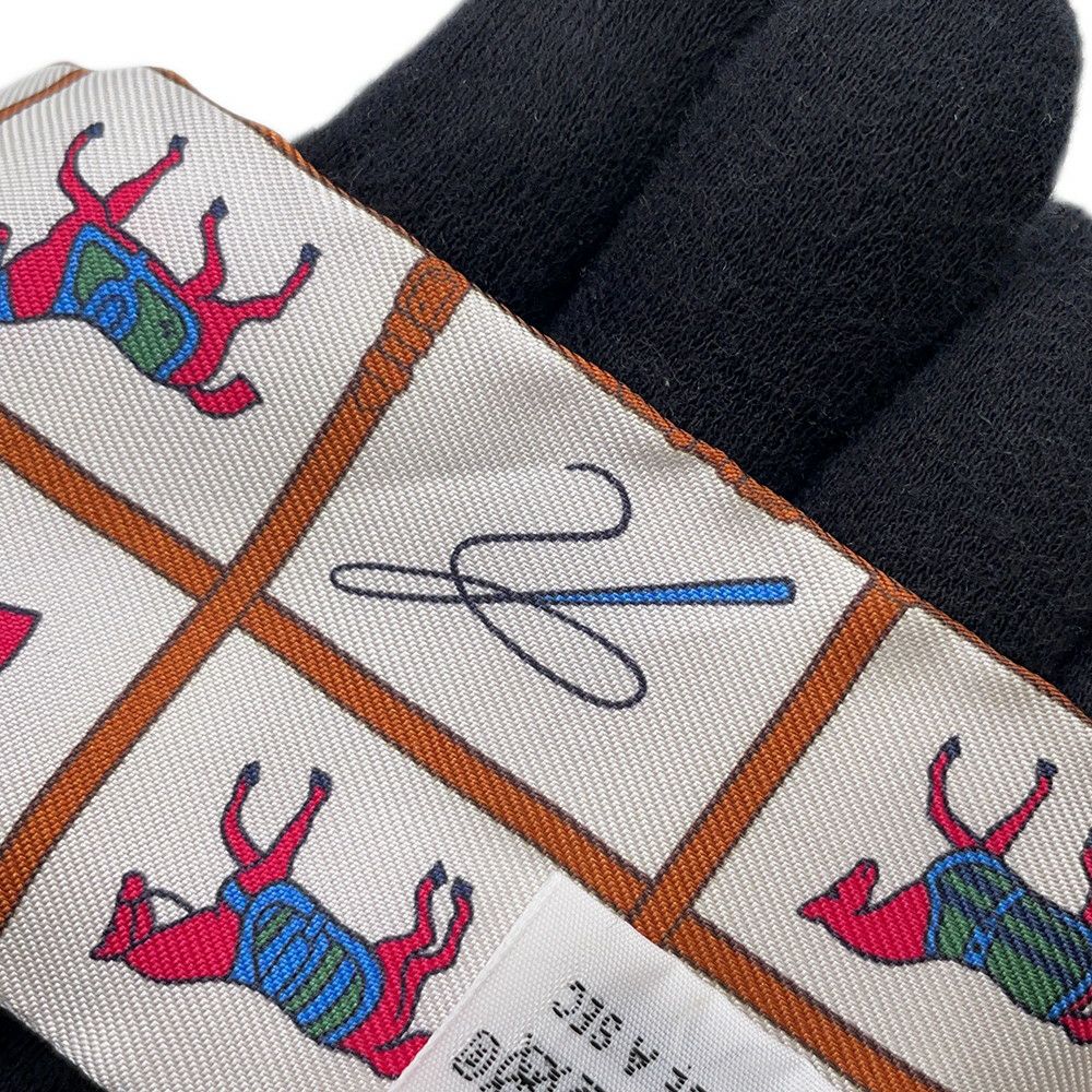 エルメス スカーフ ツイリー 馬着 Couvertures et Tenues de jour HERMES シルクツイル 2022秋冬