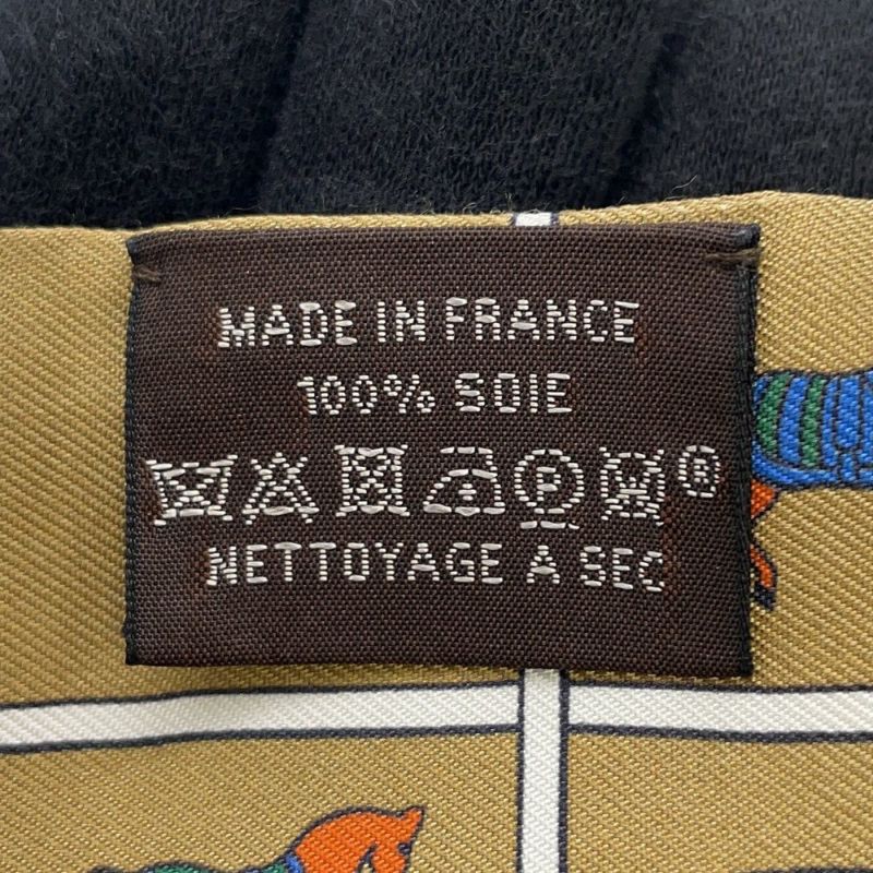 エルメス スカーフ ツイリー 馬着 Couvertures et Tenues de jour HERMES シルクツイル 2022秋冬