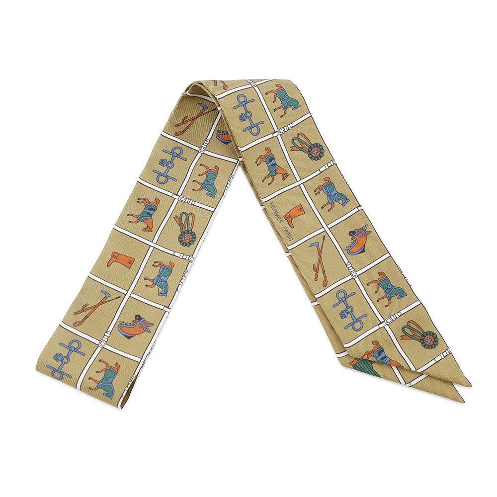 エルメス スカーフ ツイリー 馬着 Couvertures et Tenues de Jour