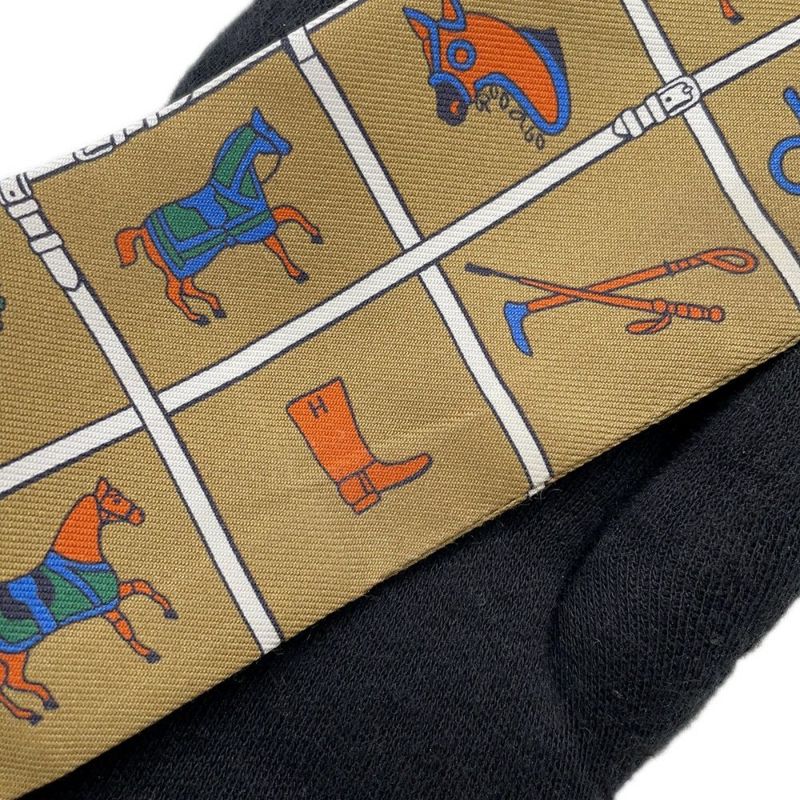 エルメス スカーフ ツイリー 馬着 Couvertures et Tenues de Jour HERMES シルクツイル 2022秋冬