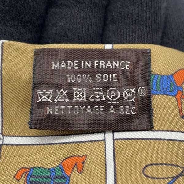 エルメス スカーフ ツイリー 馬着 Couvertures et Tenues de Jour HERMES シルクツイル 2022秋冬