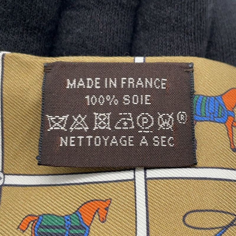 エルメス スカーフ ツイリー 馬着 Couvertures et Tenues de Jour HERMES シルクツイル 2022秋冬