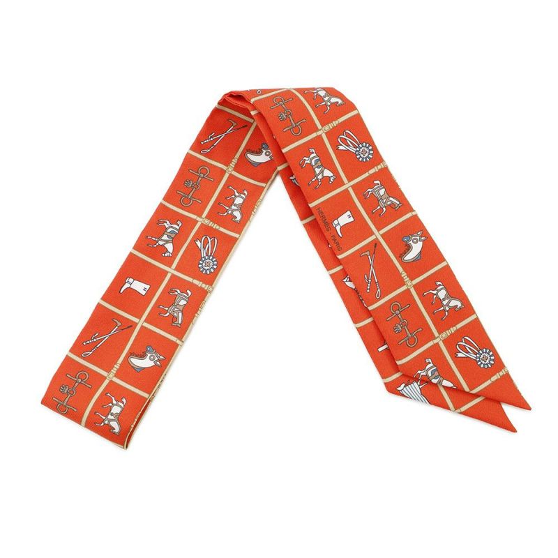 エルメス スカーフ ツイリー 馬着 Couvertures et Tenues de jour HERMES シルクツイル 2022秋冬