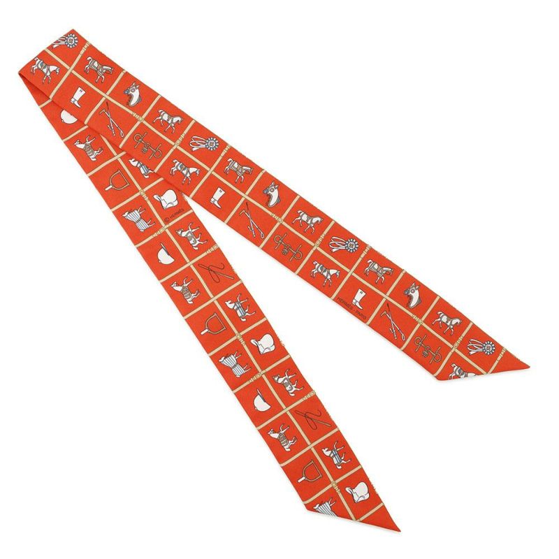 エルメス スカーフ ツイリー 馬着 Couvertures et Tenues de jour HERMES シルクツイル 2022秋冬