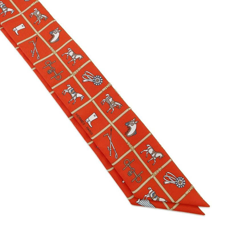 エルメス スカーフ ツイリー 馬着 Couvertures et Tenues de jour HERMES シルクツイル 2022秋冬