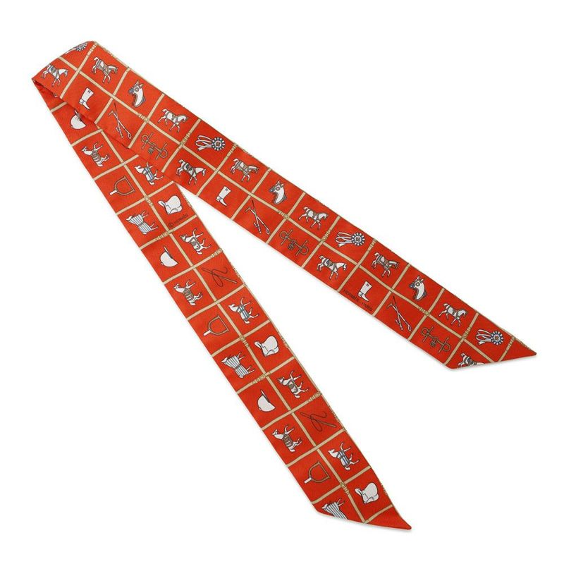 エルメス スカーフ ツイリー 馬着 Couvertures et Tenues de jour HERMES シルクツイル 2022秋冬