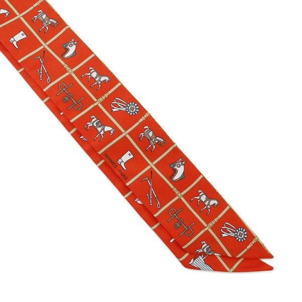 エルメス スカーフ ツイリー 馬着 Couvertures et Tenues de jour HERMES シルクツイル 2022秋冬