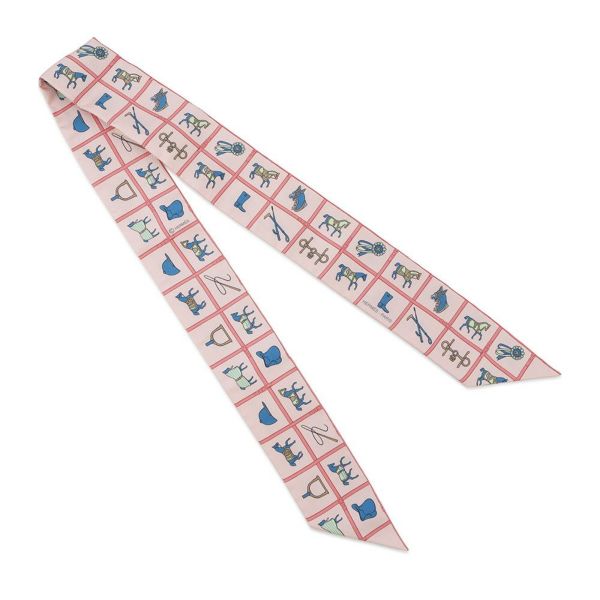 エルメス スカーフ ツイリー 馬着 Couvertures et Tenues de jour HERMES シルクツイル 2022年秋冬