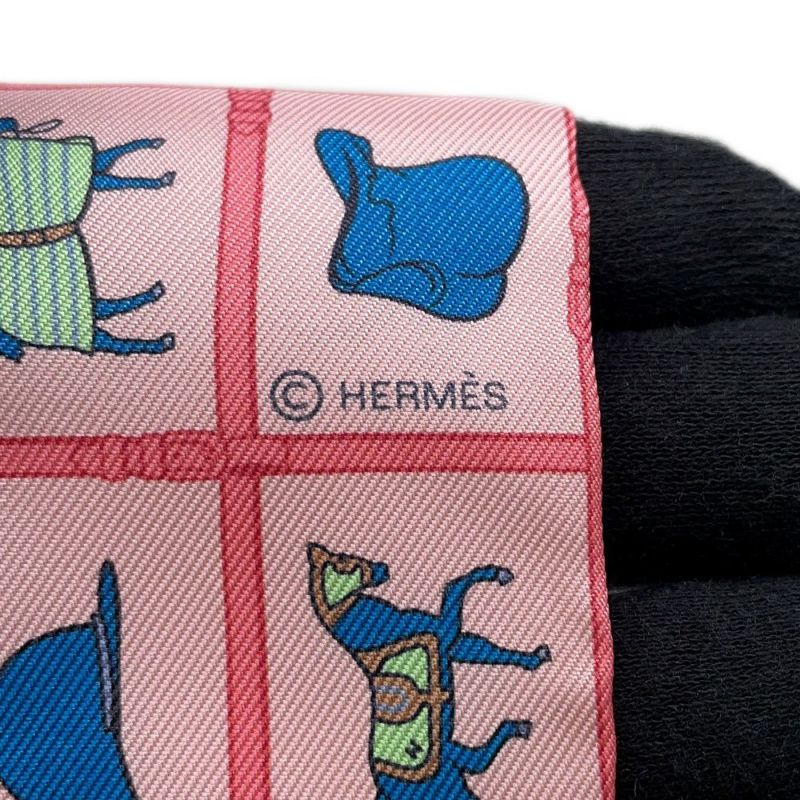 エルメス スカーフ ツイリー 馬着 Couvertures et Tenues de jour HERMES シルクツイル 2022年秋冬