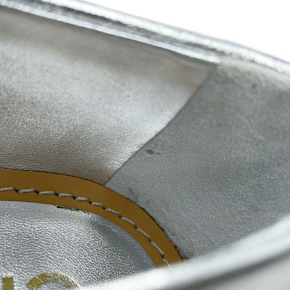 シャネル ローファー ココマーク カメリア レザー レディースサイズ37C G45663 CHANEL 靴