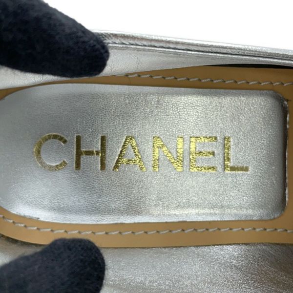 シャネル ローファー ココマーク カメリア レザー レディースサイズ37C G45663 CHANEL 靴