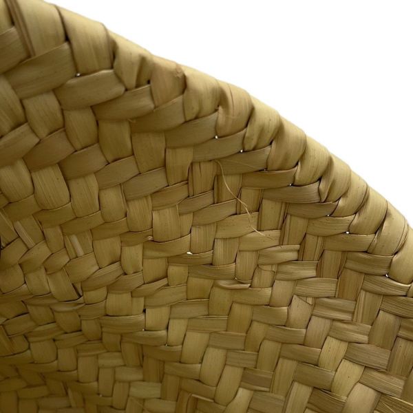 グッチ ハンドバッグ ストロー/レザー ロゴ ミニかごバッグ 782381 GUCCI バッグ