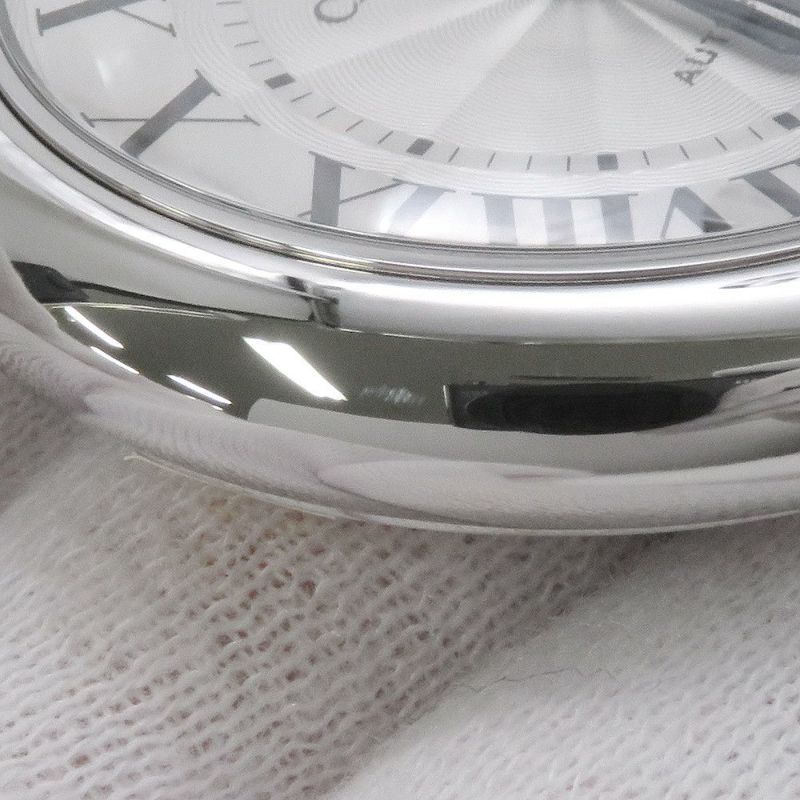 カルティエ バロン ブルー ドゥ カルティエ WSBB0040 Cartier 腕時計 シルバー文字盤