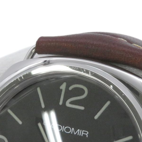 パネライ ラジオミール ベースロゴ 3デイズ アッチャイオ PAM00753 PANERAI 腕時計 黒文字盤