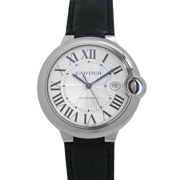 カルティエ バロンブルー ドゥ カルティエ LM WSBB0026 Cartier 腕時計 シルバー文字盤