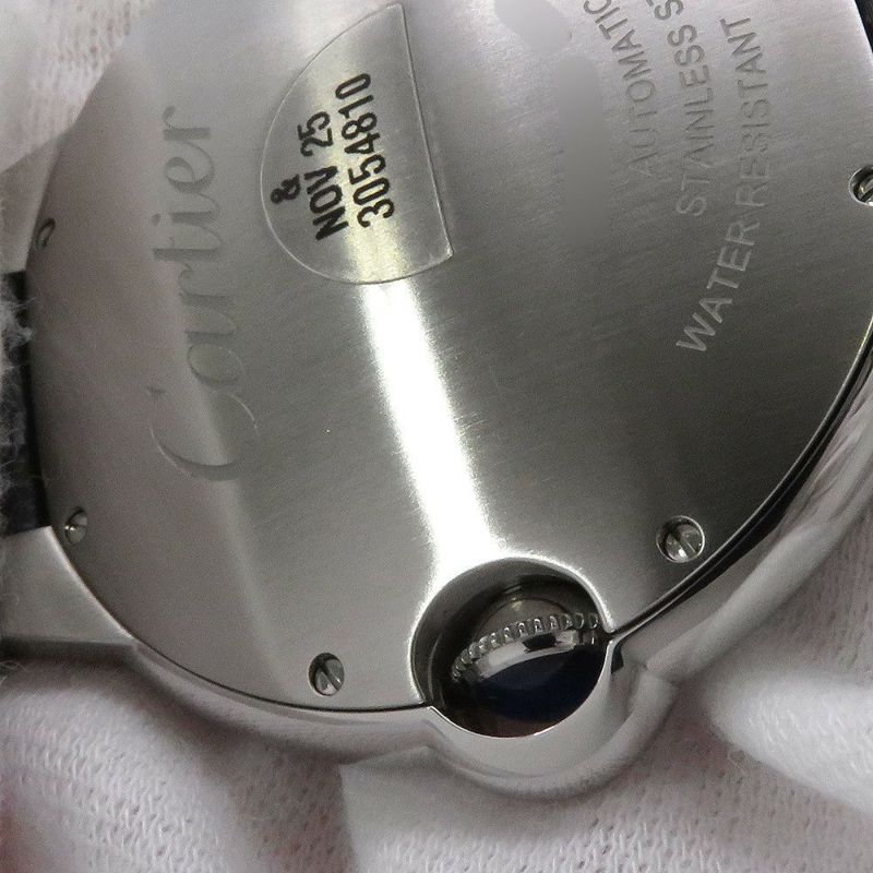 カルティエ バロンブルー ドゥ カルティエ LM WSBB0026 Cartier 腕時計 シルバー文字盤