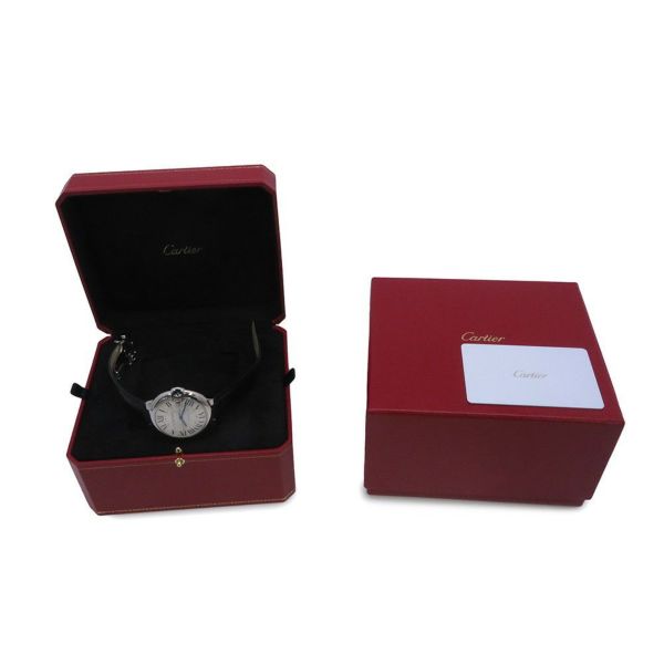カルティエ バロンブルー ドゥ カルティエ LM WSBB0026 Cartier 腕時計 シルバー文字盤