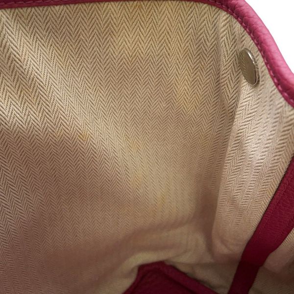 エルメス トートバッグ ガーデンパーティPM トスカ/シルバー金具 ネゴンダ □P刻印