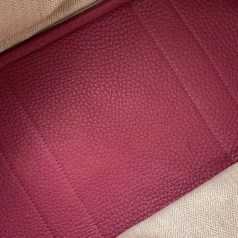 エルメス トートバッグ ガーデンパーティPM トスカ/シルバー金具 ネゴンダ □P刻印