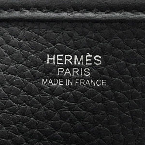 エルメス ショルダーバッグ エブリン3 PM ブラック/シルバー金具 トリヨンクレマンス K刻印 黒