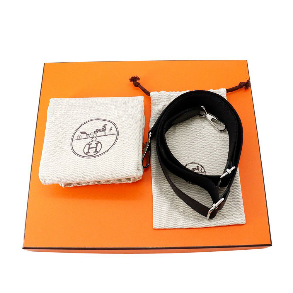 エルメス ショルダーバッグ エブリン3 PM ブラック/シルバー金具 トリヨンクレマンス K刻印 黒