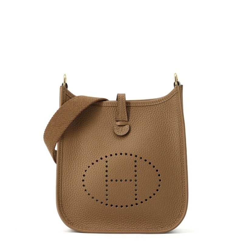 エルメス ショルダーバッグ エブリンTPM 111cm アルザン/ゴールド金具 トリヨンクレマンス K刻印