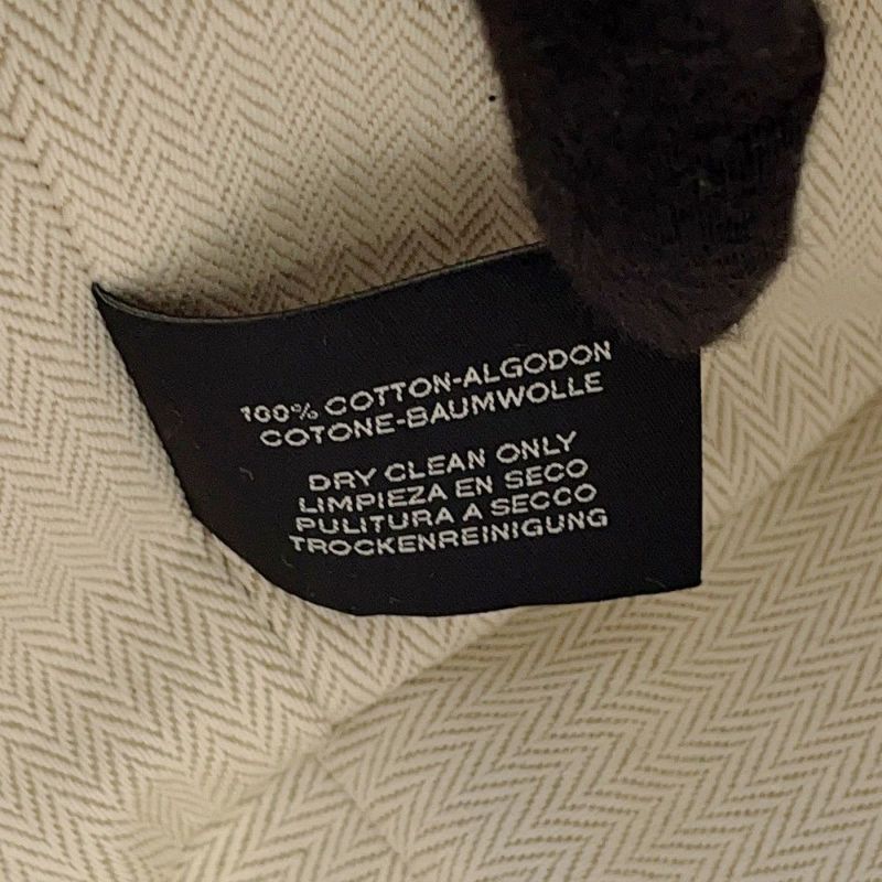 エルメス ポーチ ブリッド・ア・ブラックPM ベージュ/シルバー金具 キャンバス HERMES バッグ 小物入れ