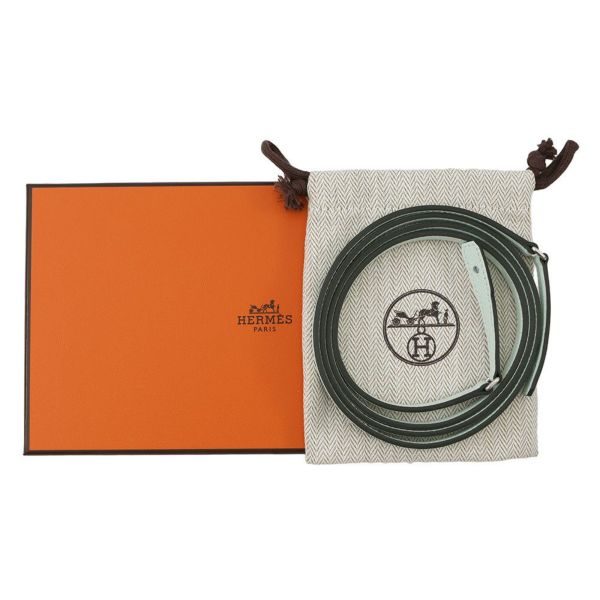 エルメス ケリーウォレット ロング トゥーゴー ヴェールペパーミント/シルバー金具 エプソン K刻印 HERMES 財布