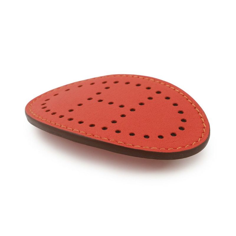 エルメス バレッタ エブリンPM オランジュ・フィールド/シルバー金具 スイフト HERMES ヘアアクセサリー