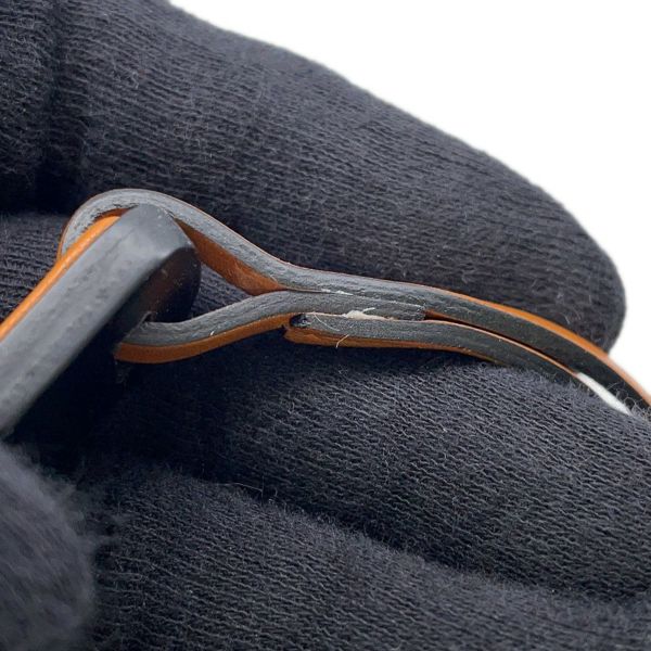 エルメス バッグチャーム オラン・ナノ ピンク/ナチュラルサブレ/ブラック エプソン/ヴァッシュハンター/ヴォーバトラー