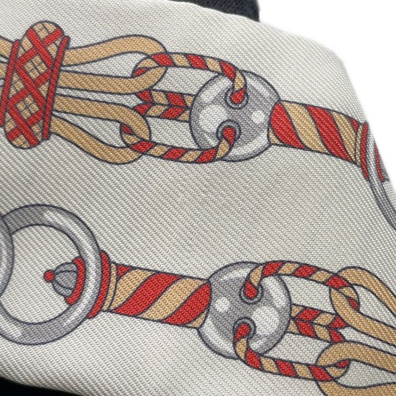 エルメス スカーフ ツイリー ハーネスの薔薇窓 Harnais en Rosace HERMES シルクツイル 2022秋冬