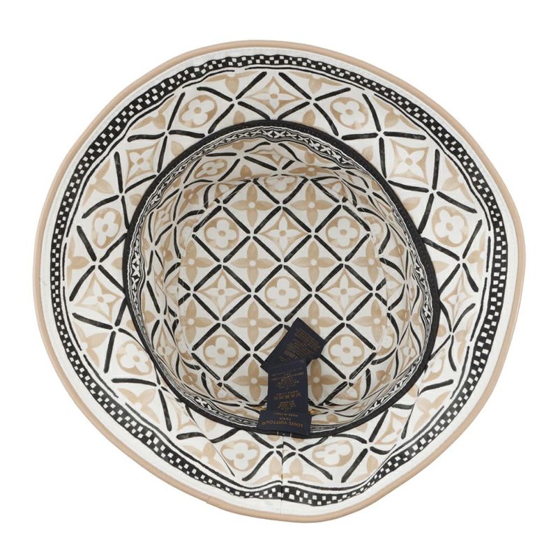 ルイヴィトン ハット モノグラム フラワータイル コットン リバーシブル M7167S LOUIS VUITTON バケットハット