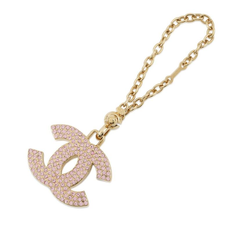 シャネル バッグチャーム ココマーク ラインストーン 02P CHANEL チャーム
