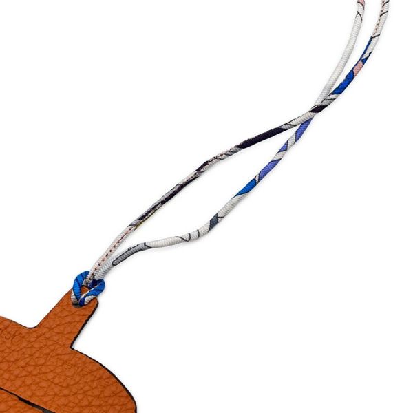 エルメス プティアッシュ ジャック オ ランタン パンプキン ショコラ/フー エプソン/トゴ HERMES チャーム