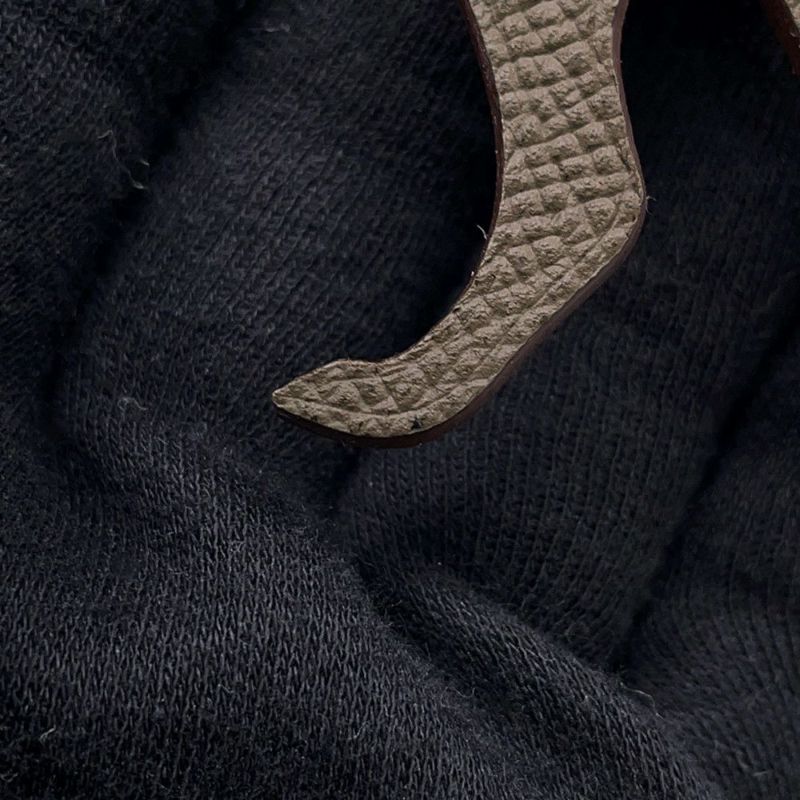 エルメス チャーム プティアッシュ ダルメシアングリムエット/ルージュカザック エプソン/トゴ/シルク HERMES