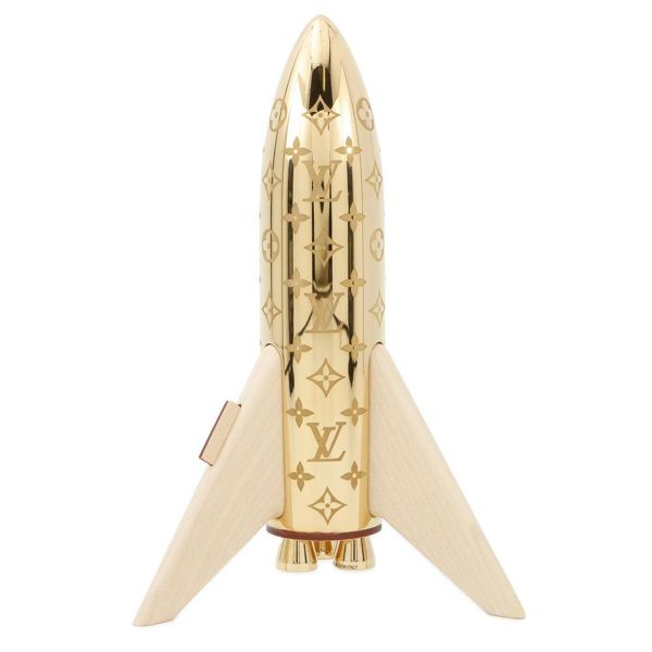 ルイヴィトン ペーパーウェイト モノグラム プレス パビエ ロケット ウッド GI0794 LOUIS VUITTON インテリア