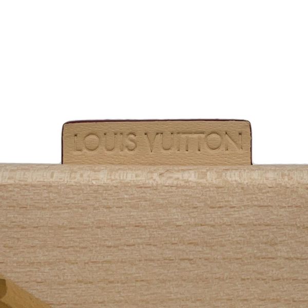 ルイヴィトン ペーパーウェイト モノグラム プレス パビエ ロケット ウッド GI0794 LOUIS VUITTON インテリア