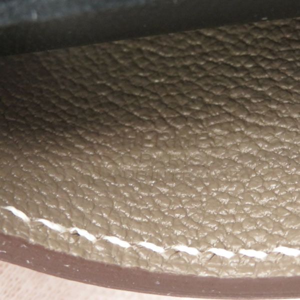 エルメス バッグチャーム ロデオPM ロベオクール ブラック/エトゥープ/クレ ラムスキン K刻印 HERMES チャーム オーナメント