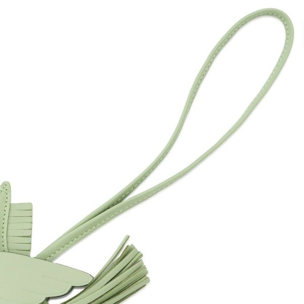 エルメス バッグチャーム ロデオPM ペガサス ヴェールクリケット ラムスキン B刻印