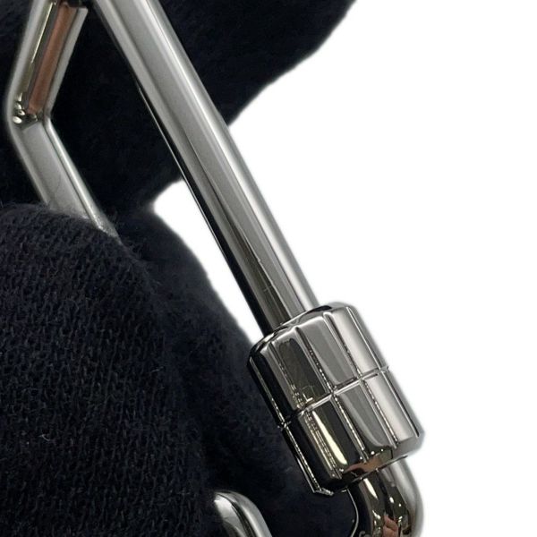 エルメス キーホルダー H・トゥ・スピード シルバー金具 HERMES キーリング