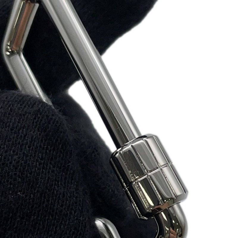 エルメス キーホルダー H・トゥ・スピード シルバー金具 HERMES キーリング