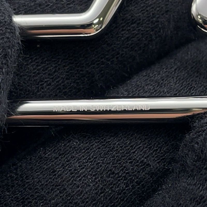 エルメス キーホルダー H・トゥ・スピード シルバー金具 HERMES キーリング