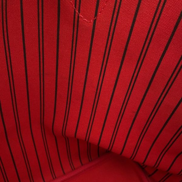 ルイヴィトン トートバッグ ダミエ・エベヌ ネヴァーフルMM ポーチ付き N41358 LOUIS VUITTON ヴィトン バッグ