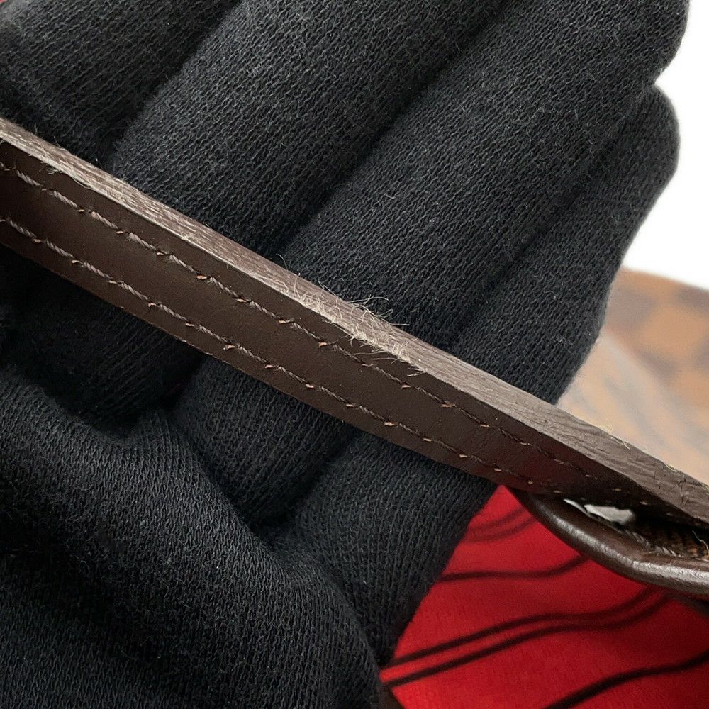 ルイヴィトン トートバッグ ダミエ・エベヌ ネヴァーフルMM ポーチ付き N41358 LOUIS VUITTON ヴィトン バッグ