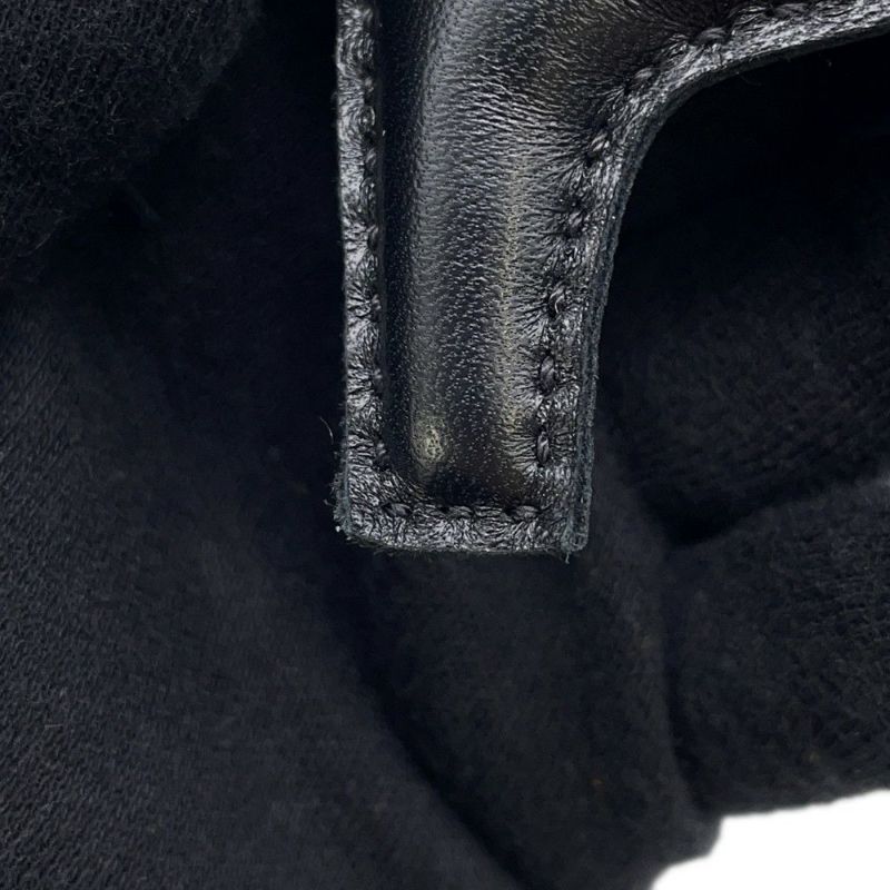 エルメス バッグチャーム ロデオ PM タッチ ブラック ラムスキン/アリゲーターマット Z刻印 HERMES 黒