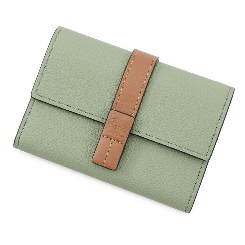 ロエベ 三つ折り財布 バーティカル ウォレット スモール カーフレザー C660S86X01 LOEWE 財布