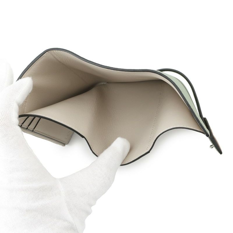 ロエベ 三つ折り財布 バーティカル ウォレット スモール カーフレザー C660S86X01 LOEWE 財布