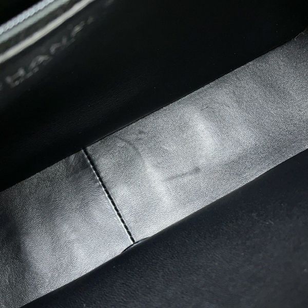 シャネル チェーンショルダーバッグ マトラッセ ココマーク ムートン ラムスキン A92592 CHANEL 黒