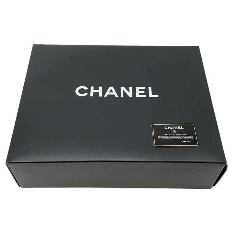 シャネル チェーンショルダーバッグ マトラッセ ココマーク ムートン ラムスキン A92592 CHANEL 黒