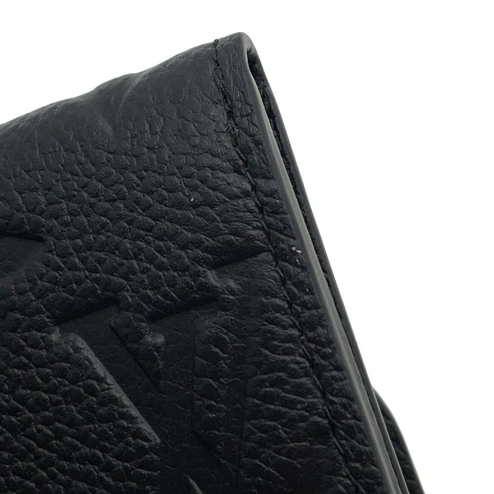 ルイヴィトン コインケース モノグラム・アンプラント ポルトモネ・ロザリ M81455 LOUIS VUITTON 黒 小銭入れ